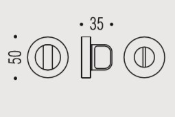 Фиксатор сантехнический Colombo Rosetta CD49 BZGG золото матовое