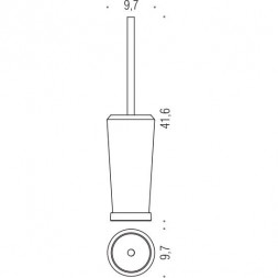 Ершик COLOMBO DESIGN ROAD B8006 напольный