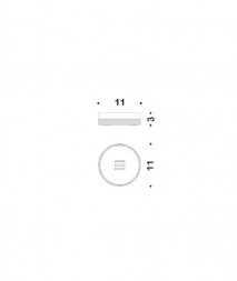 Мыльница COLOMBO DESIGN NORDIC B5240.CNO настольная