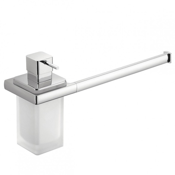 Полотенцедержатель с дозатором COLOMBO DESIGN LULU B6274 настенный