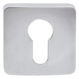 Накладка под цилиндр Colombo Rosetta PT13 хром матовый