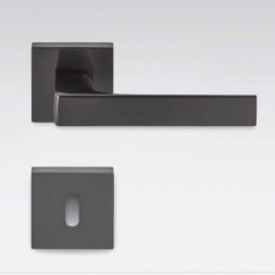 Дверная ручка Colombo ROBOCINQUE S ID71R черный матовый