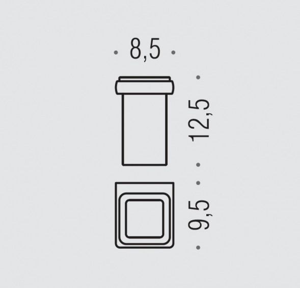 Стакан COLOMBO DESIGN LULU B6202.GOLD настенный