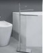 Стойка COLOMBO DESIGN SQUARE B9915 напольная с полотенцедержателем