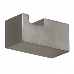 Крючок COLOMBO DESIGN MINI Q CD127.HPS1 одинарный цвет нержавеющая сталь