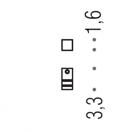 Крючок COLOMBO DESIGN MINI Q CD127.HPS1 одинарный цвет нержавеющая сталь
