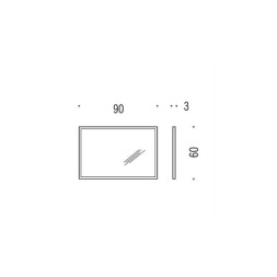 Зеркало COLOMBO DESIGN FASHION MIRRORS B2041 настенное в раме