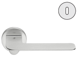 Дверная ручка Colombo SLIM FF11R хром матовый
