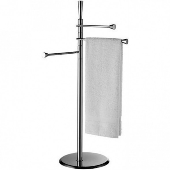 Стойка COLOMBO DESIGN ISOLE B9415N напольная с 3 полотенцедержателями