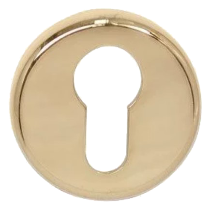 Накладка под цилиндр Colombo Rosetta CD63 GB золото