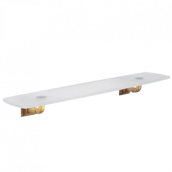 Полочка COLOMBO DESIGN PORTOFINO B3216.BR стеклянная