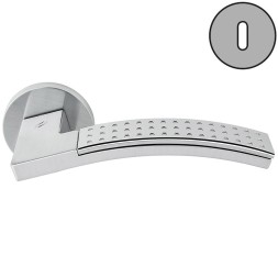 Дверная ручка Colombo TRAMA LC81R хром матовый/хром