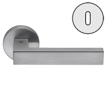 Дверная ручка Colombo ELLE BD11R хром матовый