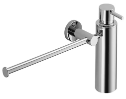 Полотенцедержатель с дозатором COLOMBO DESIGN PLUS W4975.BM настенный