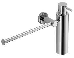 Полотенцедержатель с дозатором COLOMBO DESIGN PLUS W4975.BM настенный