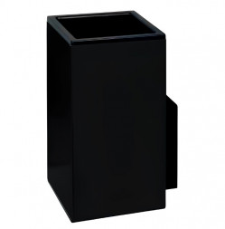 Стакан COLOMBO DESIGN MINI Q B5002.NM настенный цвет черный матовый