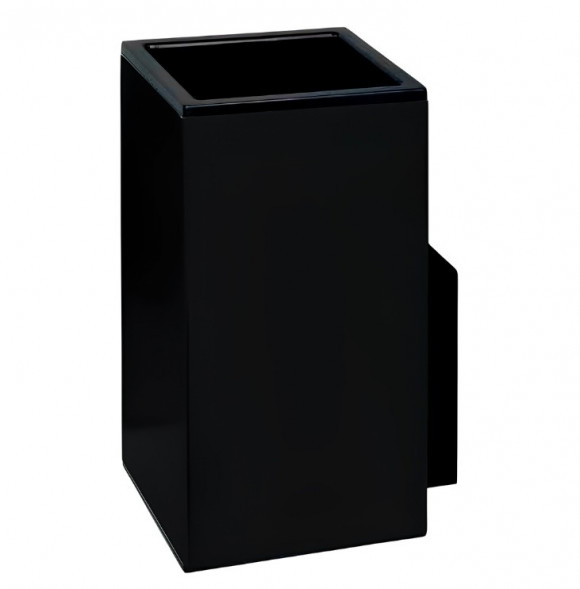 Стакан COLOMBO DESIGN MINI Q B5002.NM настенный цвет черный матовый